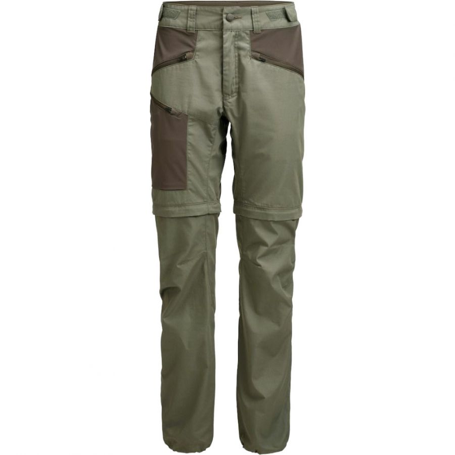 Lundhags Tived Zip-off Pant, Wanderhose, Damen, Grün