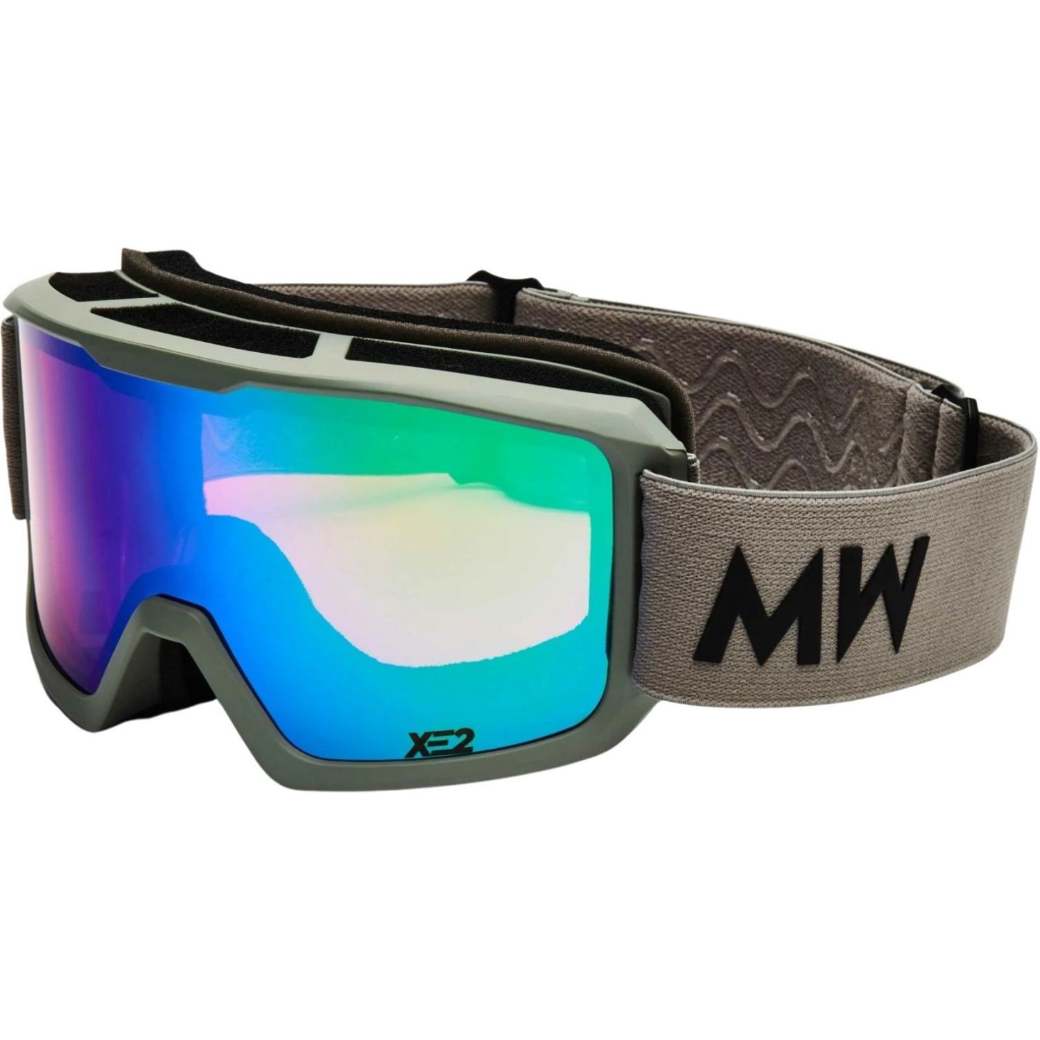 MessyWeekend Ferdi, Skibrille, hellgrau