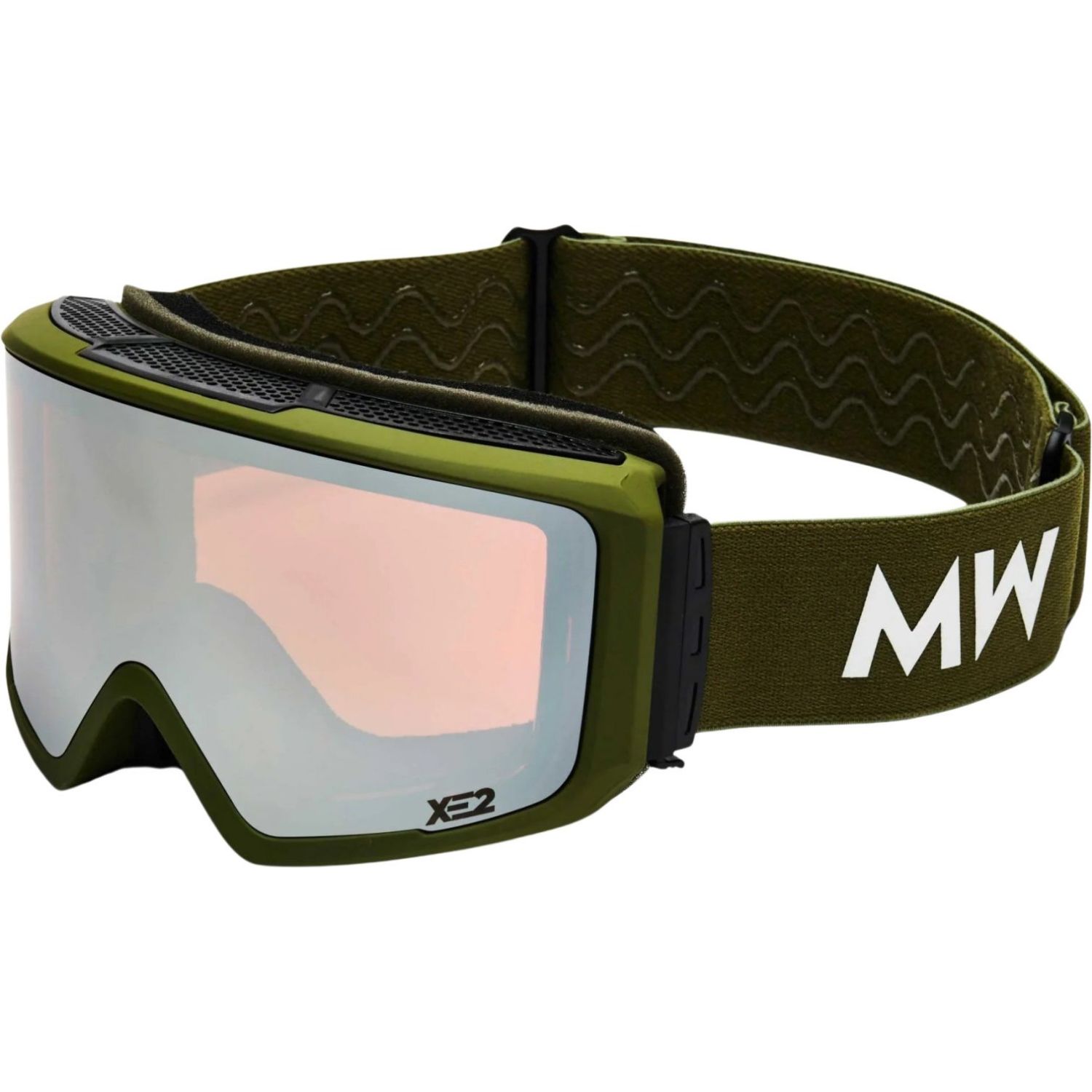 MessyWeekend Flip XE2, Skibrille, grün