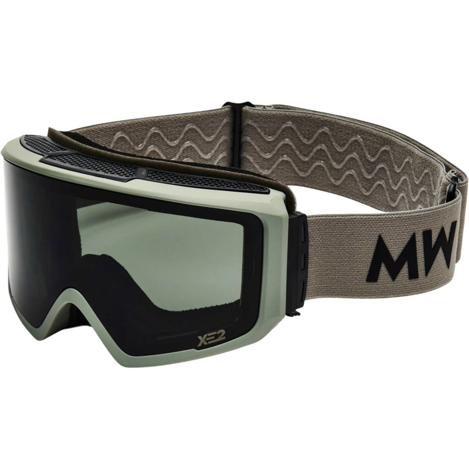MessyWeekend Flip XE2, Skibrille, hellgrau