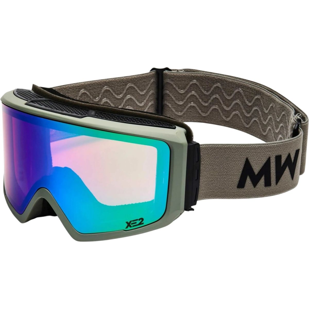 MessyWeekend Flip XE2, Skibrille, hellgrau — 2
