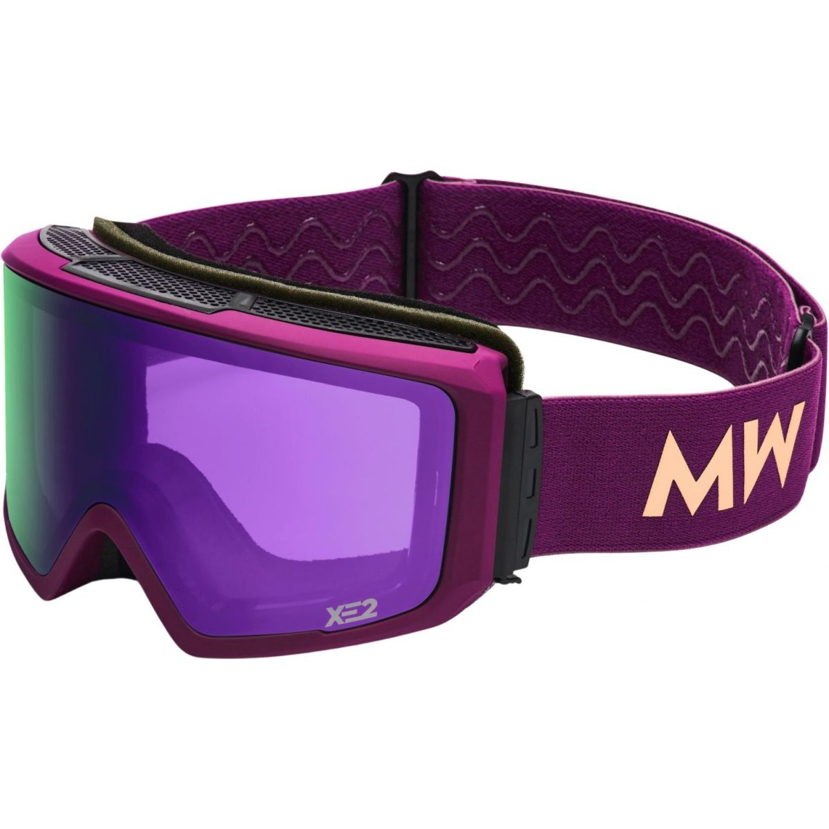 MessyWeekend Flip XE2, Skibrille, lila — 2