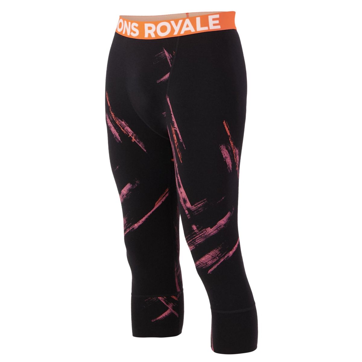 Mons Royale Cascade Merino Base Layer 3/4 Legging, Skiunterhose, Herren, airbrush — 2