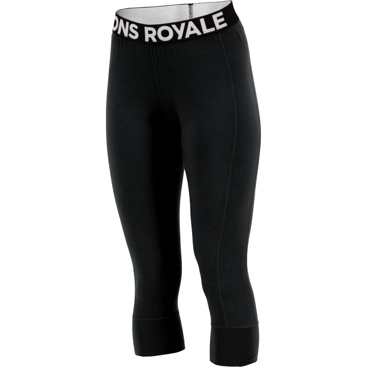 Mons Royale Cascade Merino Base Layer Set, Damen, schwarz — 2