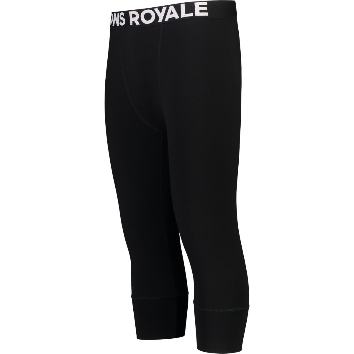 Mons Royale Cascade Merino Base Layer 3/4, Skiunterhose, Herren, schwarz — 2