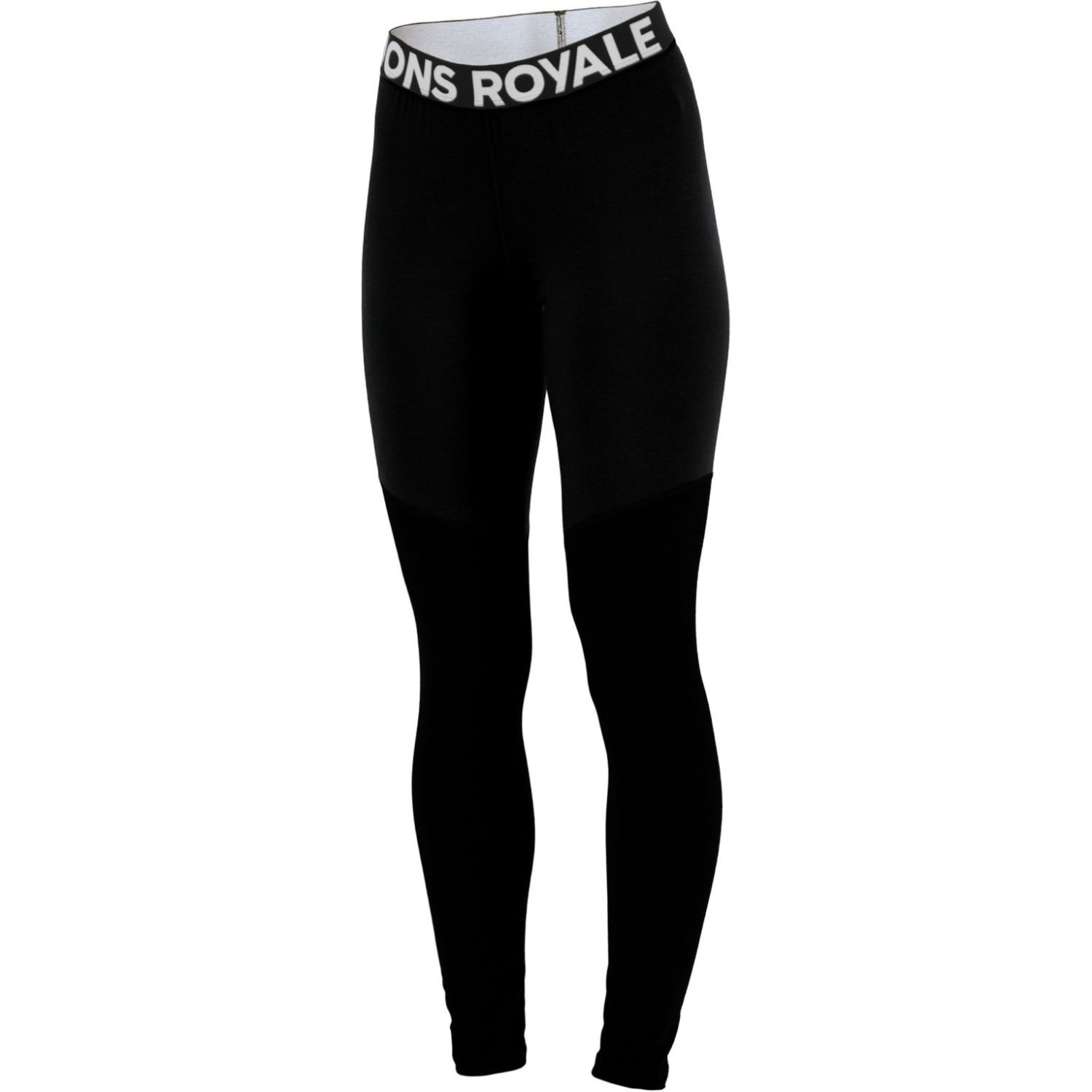 Mons Royale Cascade Merino Base Layer Legging, Skiunterhose, Damen, schwarz