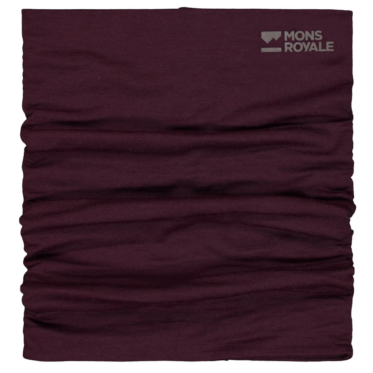 Mons Royale Double Up Merino Neckwarmer, Schlauchschal, Feige — 2