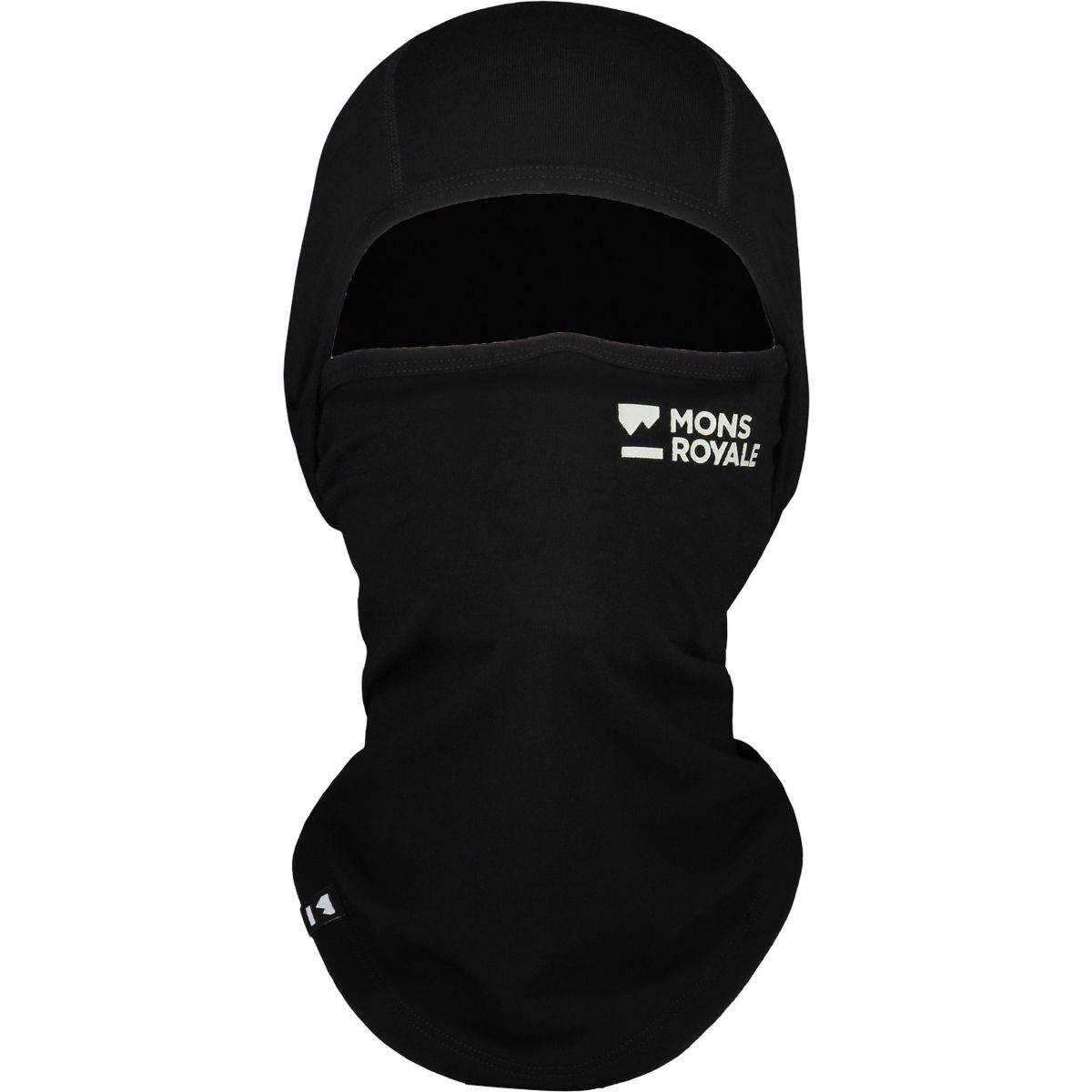 Mons Royale Santa Rosa Merino, Balaclava, schwarz — 2
