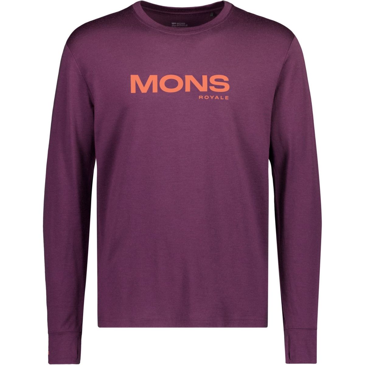 Mons Royale Yotei Merino Classic Long Sleeve, Skiunterhemd, Herren, lila — 2