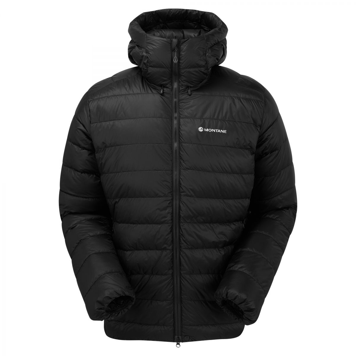 Montane Alpine 850 Hoodie, Daunenjacke, Herren, schwarz — 2