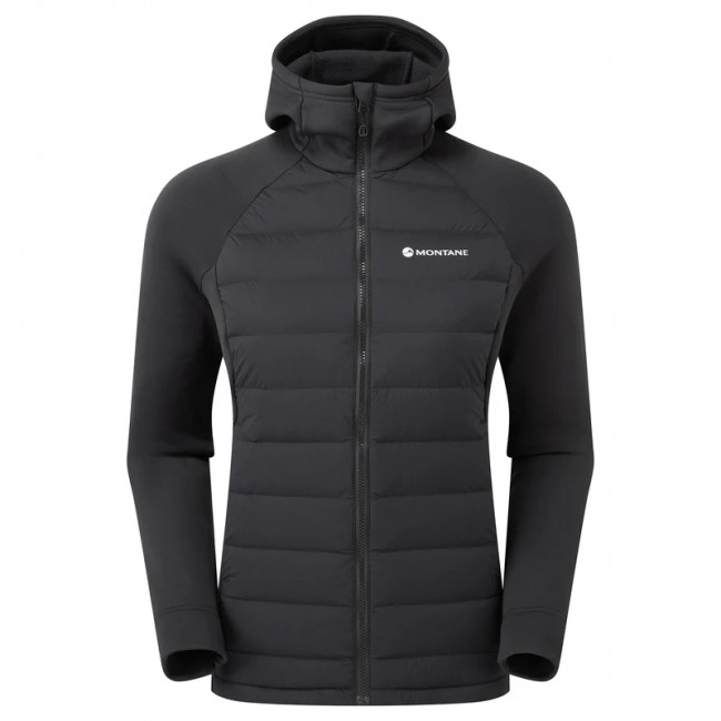 Montane F Composite Hoodie, Daunenjacke, Damen, schwarz
