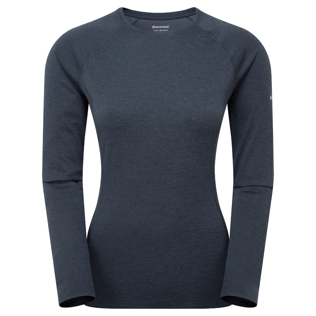Montane F Dart Long Sleeve T-Shirt, Damen, blau