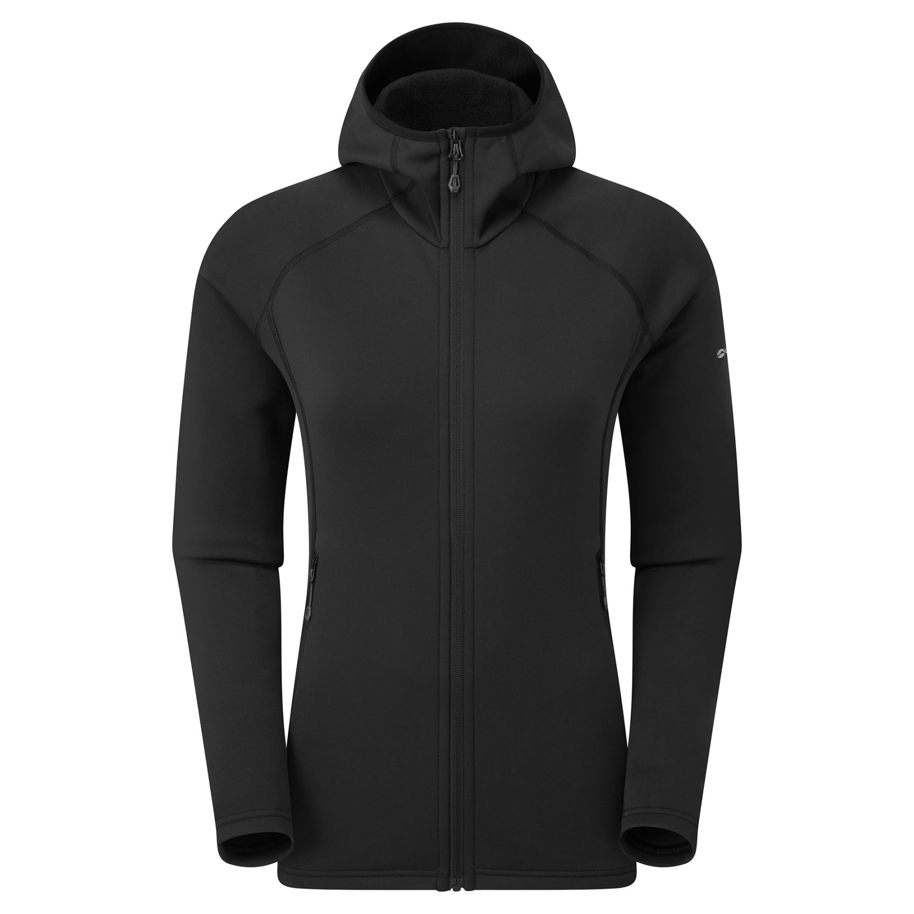 Montane F Fury Hoodie, Fleecejacke, Damen, schwarz