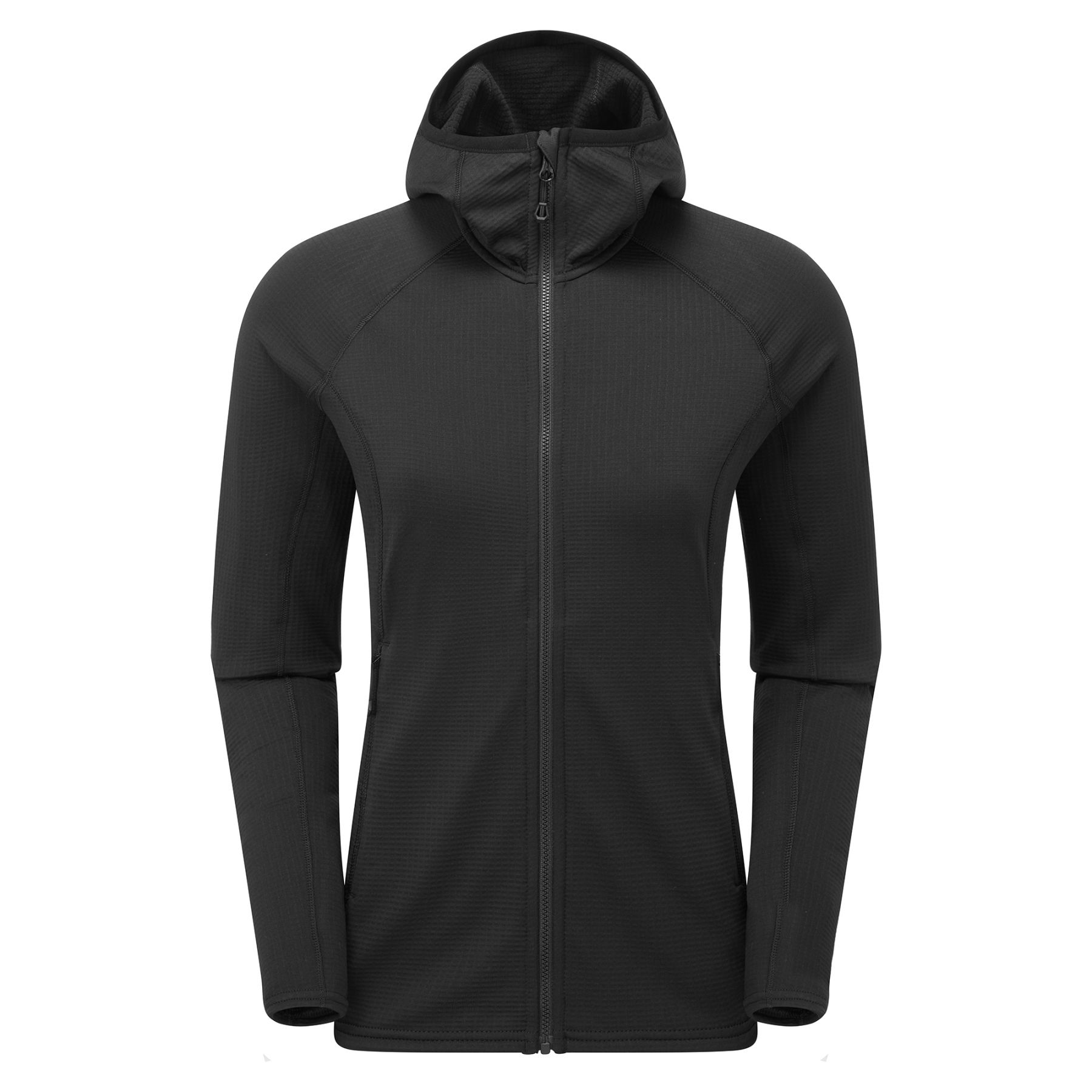 Montane F Protium Hoodie, Fleece, Damen, Schwarz