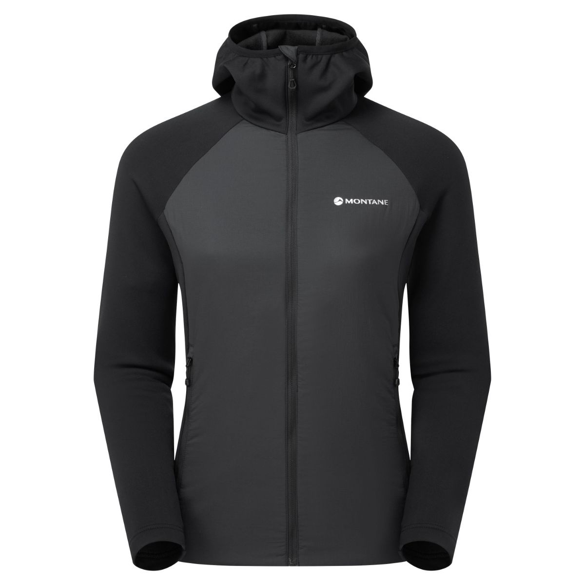 Montane F Sirocco Lite Hoodie, Zwischenschicht, Damen, schwarz