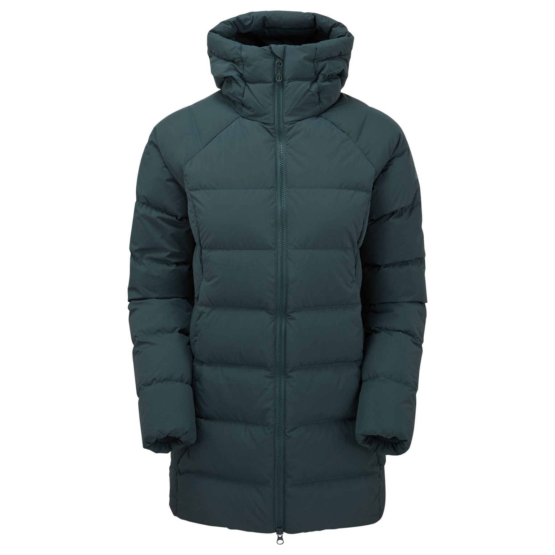 Montane F Tundra Hoodie, Daunenjacke, Damen, dunkelgrün