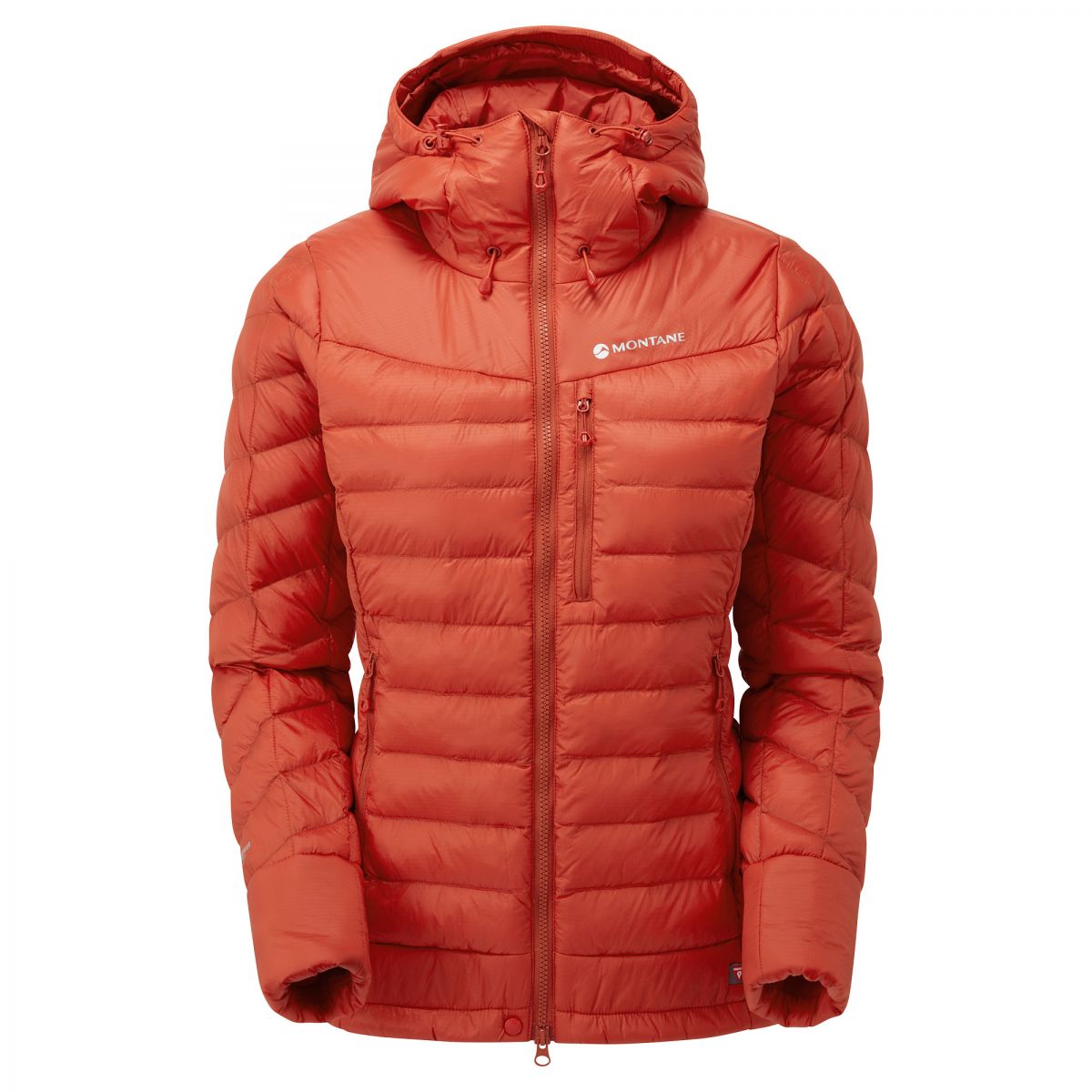 Montane Fem Ground Control Jacket, Daunenjacke, Damen, rot — 2