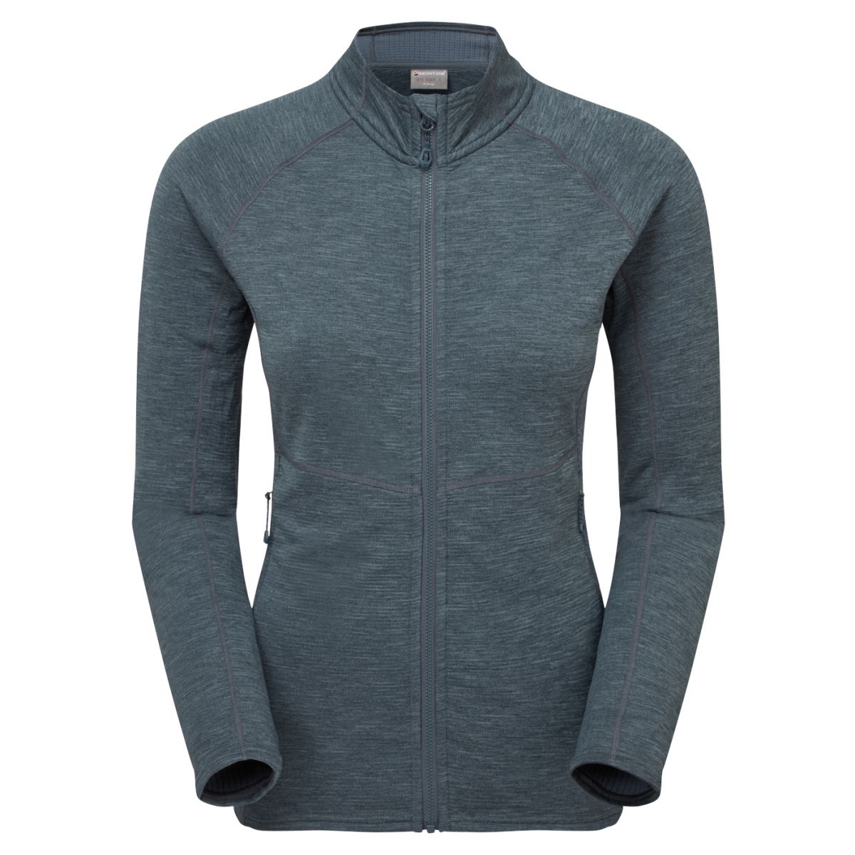 Montane Fem Protium Jacket, Fleecejacke, Damen, blau