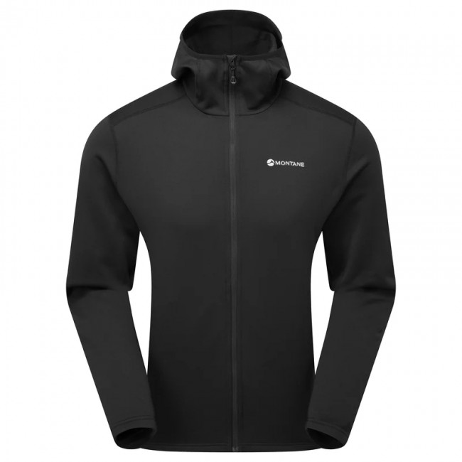 Montane Fury Lite Hoodie, Fleecejacke, Herren, schwarz