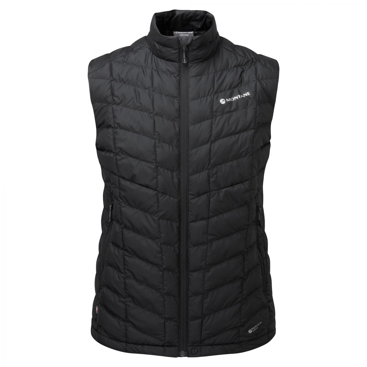 Montane Icarus Vest, Daunenweste, Herren, schwarz — 2