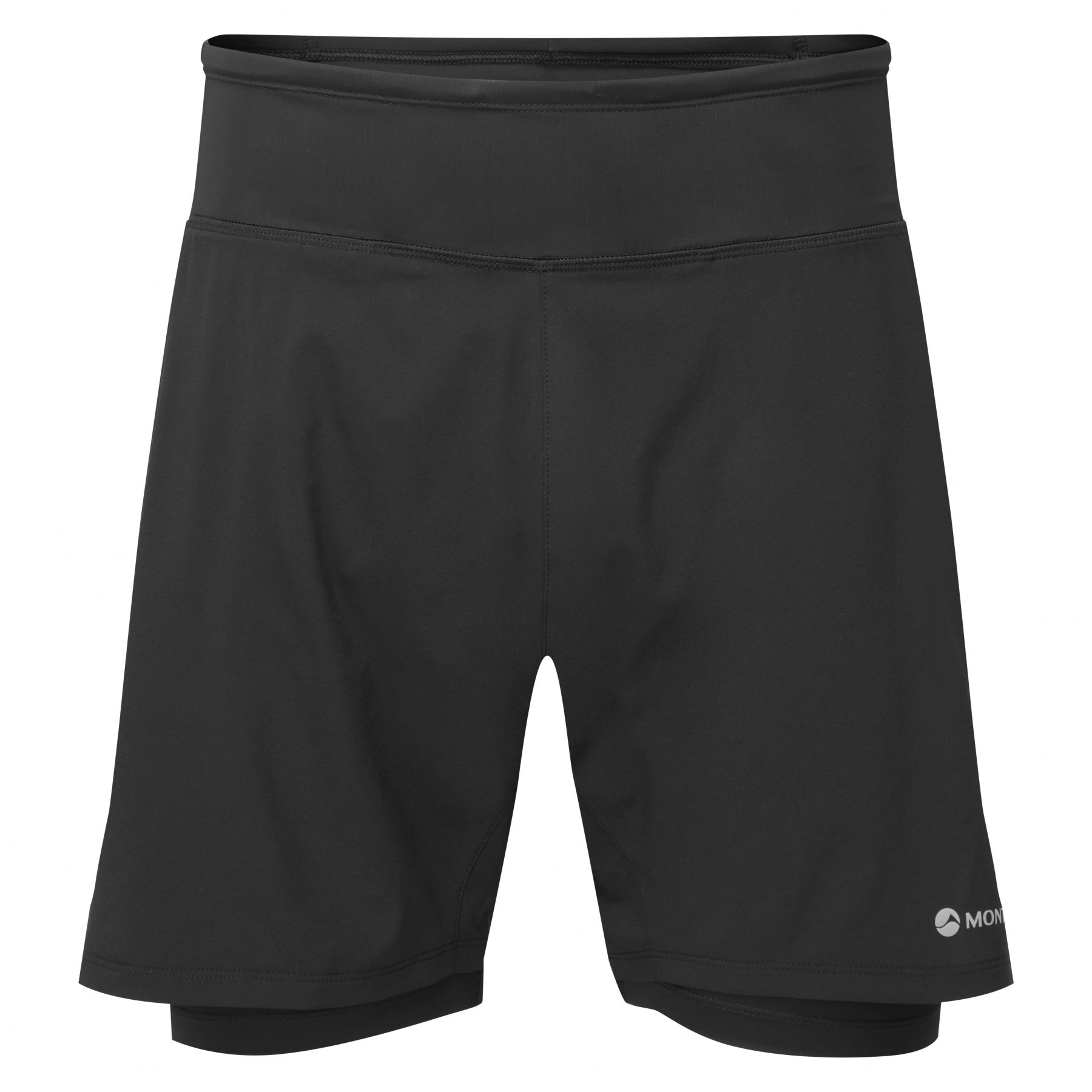 Montane Slipstream Twin Skin Shorts, Herren, schwarz