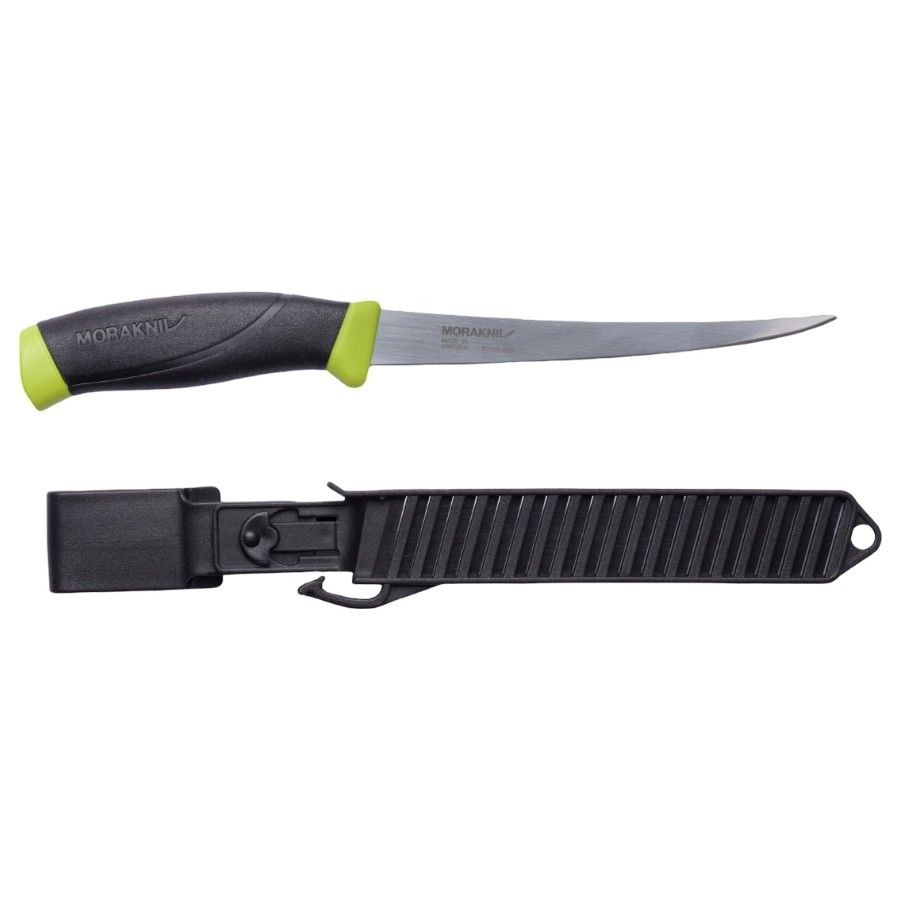 Morakniv Companion Fishing Fillet 155 (S), Filetiermesser, hellgrün