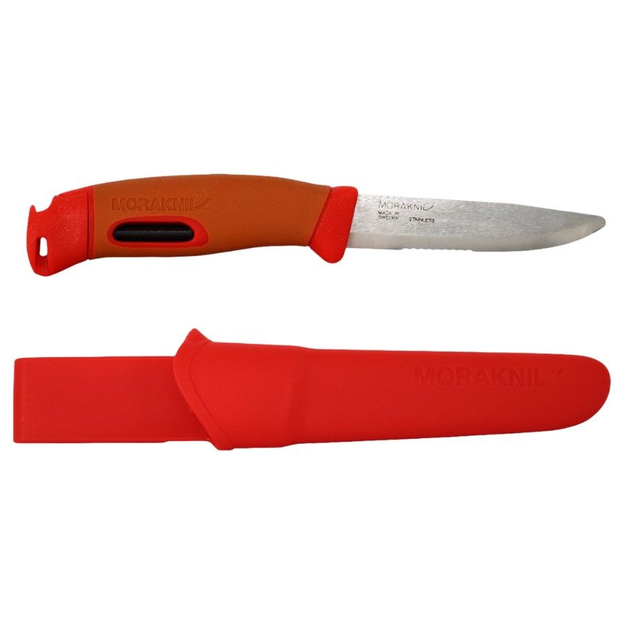 Morakniv Companion Spark Emergency (S), Messer, rot