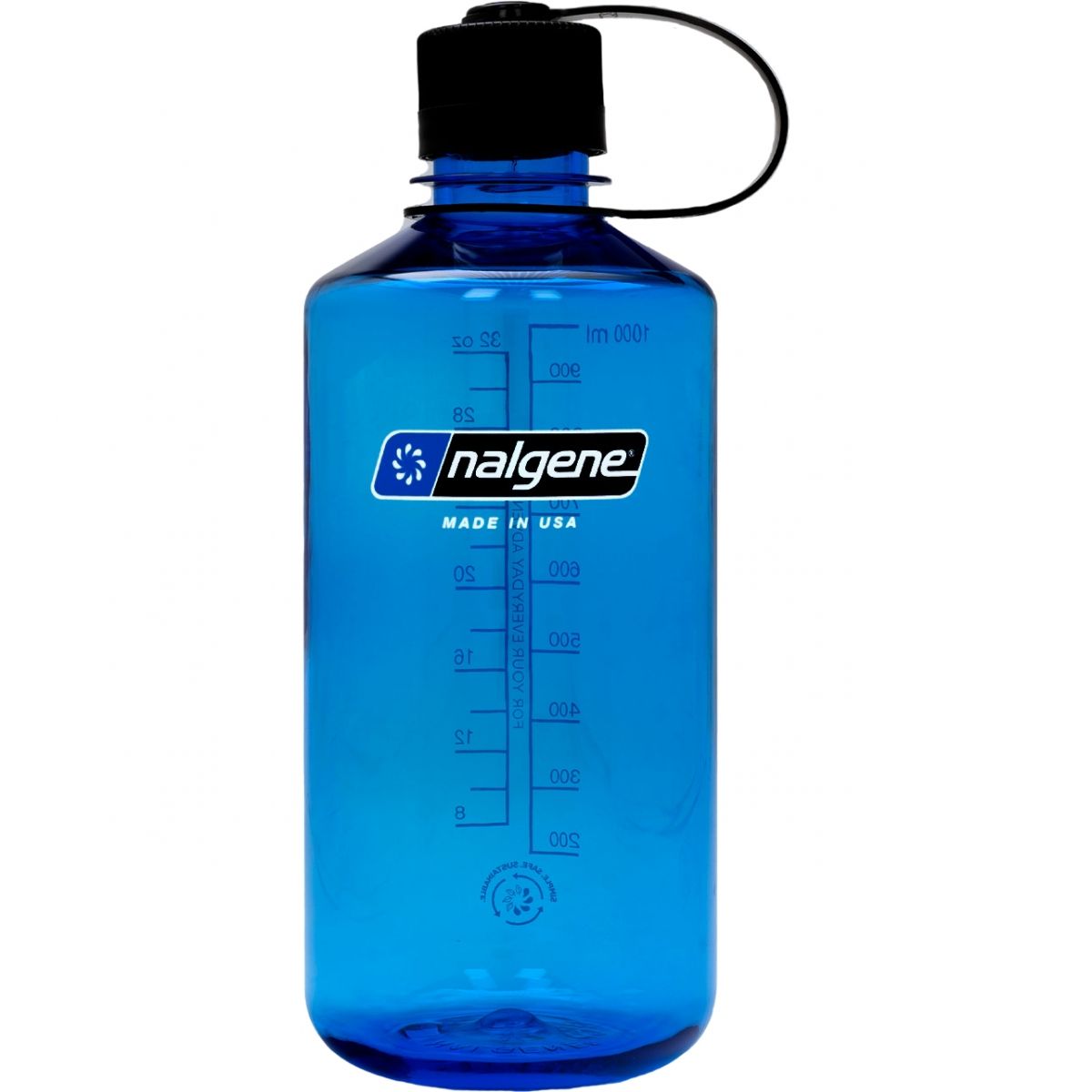 Nalgene narrow mouth sustain, Trinkflasche, 1000 ml, blau