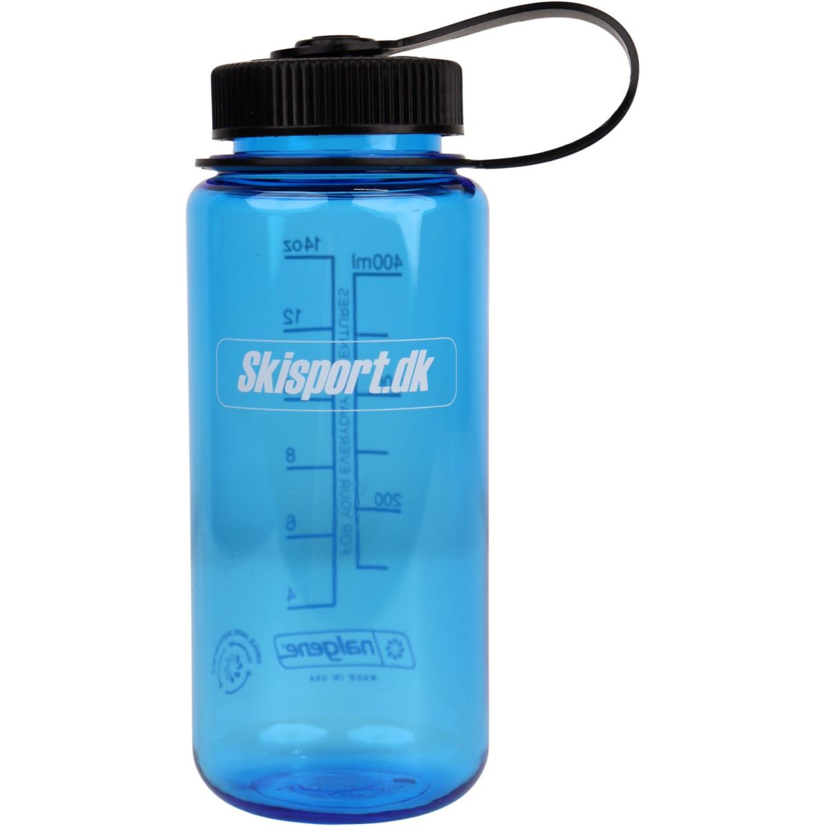 Nalgene wide mouth sustain, drikkedunk, 500 ml, Skisport.dk, blå — 2