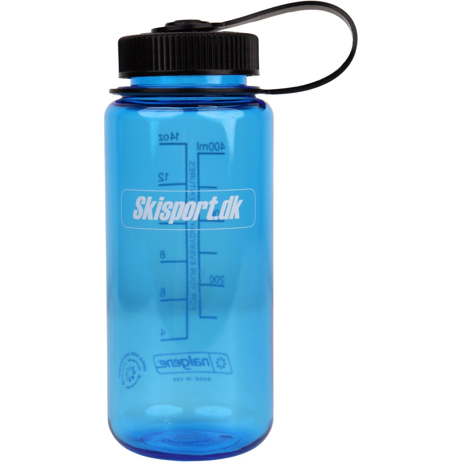 Nalgene wide mouth sustain, drikkedunk, 500 ml, Skisport.dk, blå