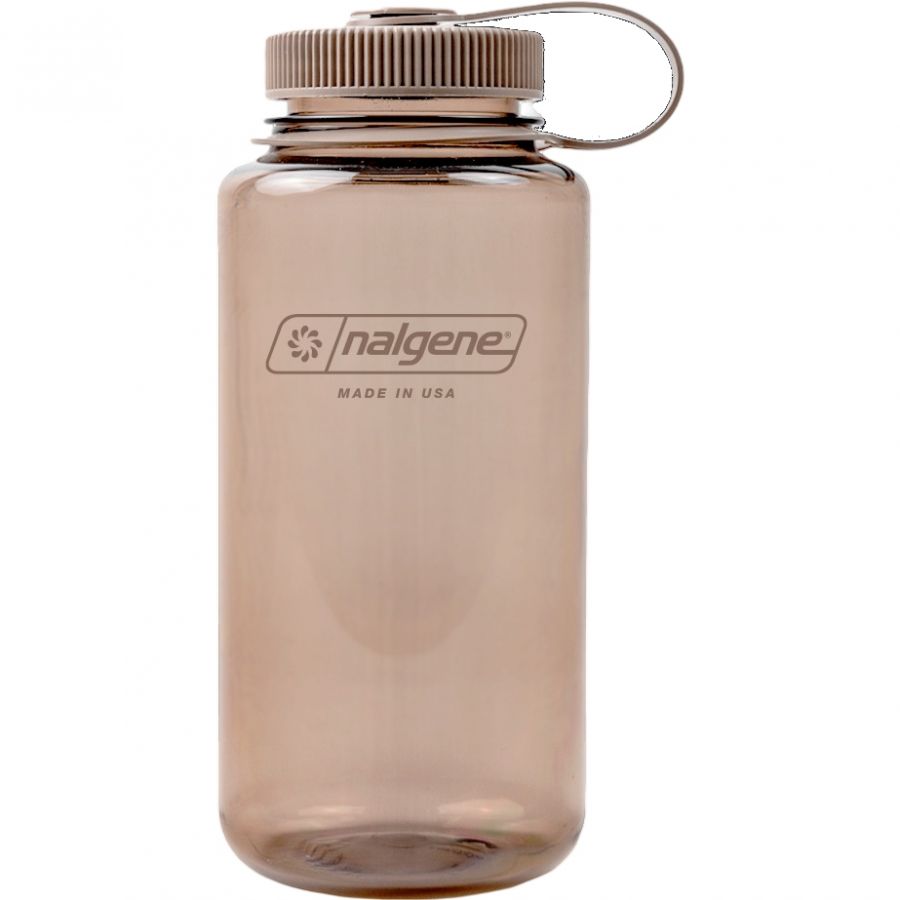 Nalgene wide mouth sustain, Trinkflasche, 1000 ml, braun