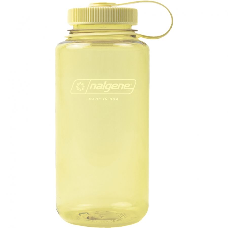 Nalgene wide mouth sustain, Trinkflasche, 1000 ml, gelb