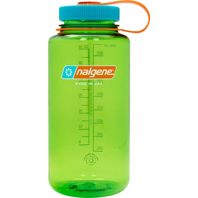 Nalgene wide mouth sustain, Trinkflasche, 1000 ml, grün