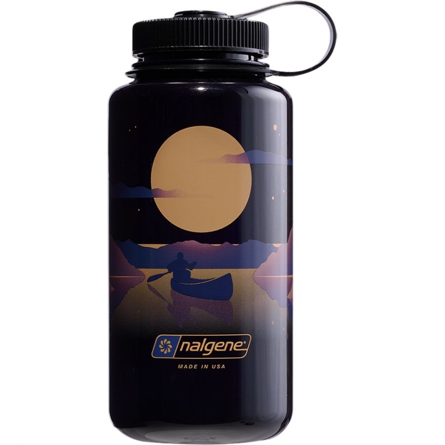 Nalgene wide mouth sustain, Trinkflasche, 1000 ml, landscape moonset