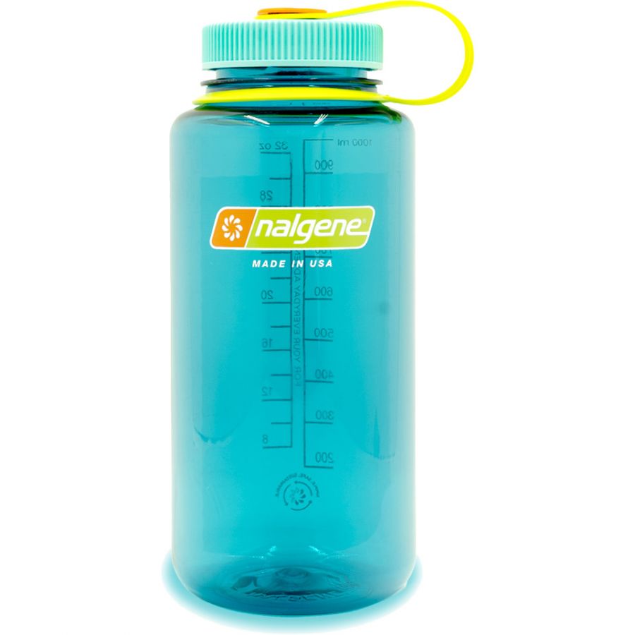 Nalgene wide mouth sustain, Trinkflasche, 1000ml, blau