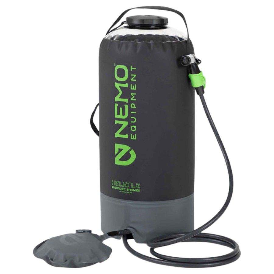 Nemo Helio LX Druckdusche, schwarz/grün