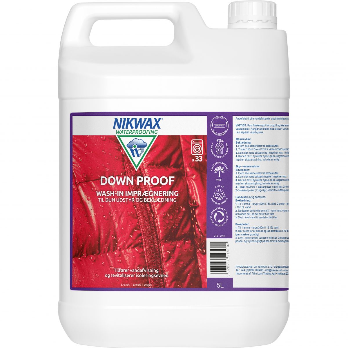 Nikwax Down Proof, 5 L — 2