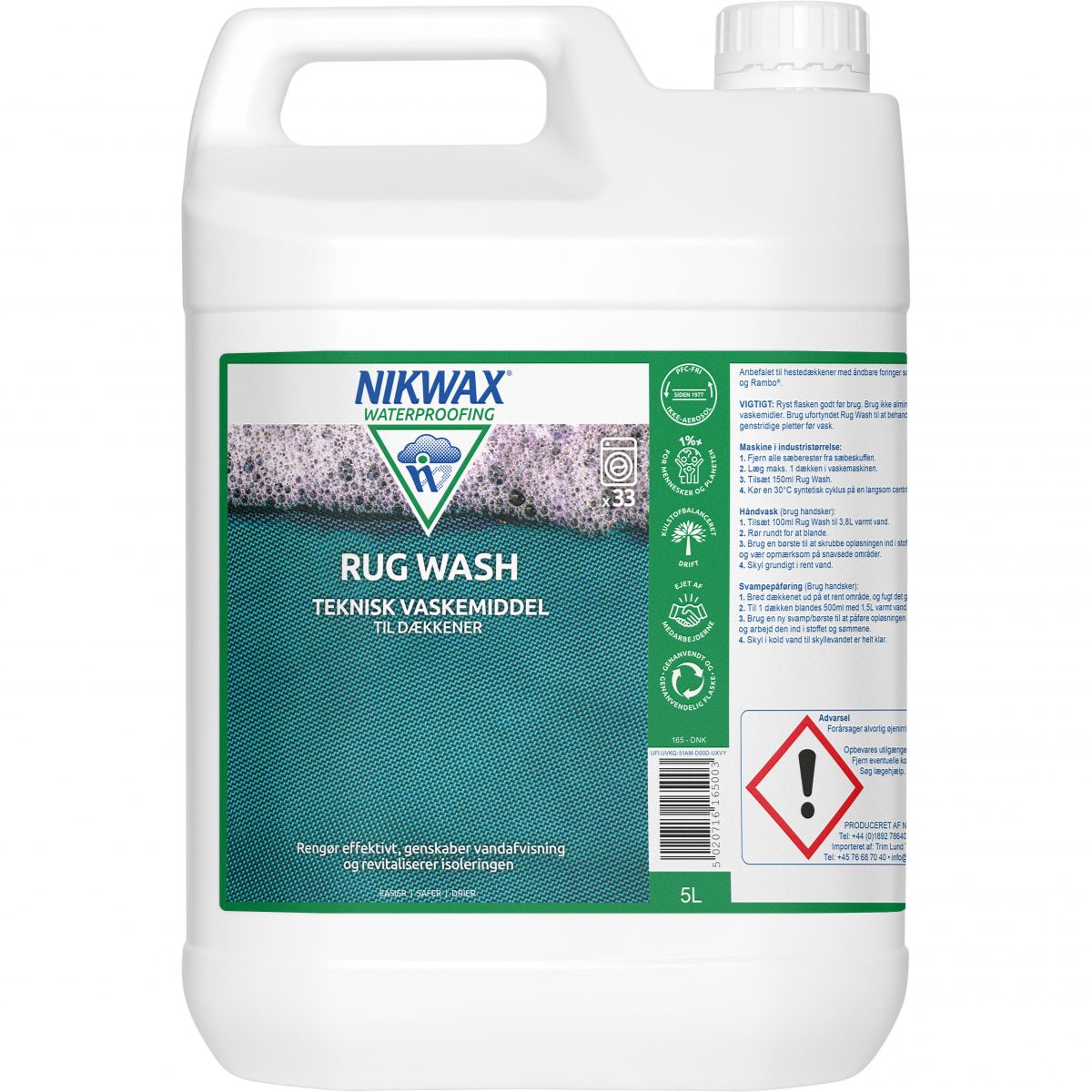 Nikwax Rug Wash, 5 L — 2