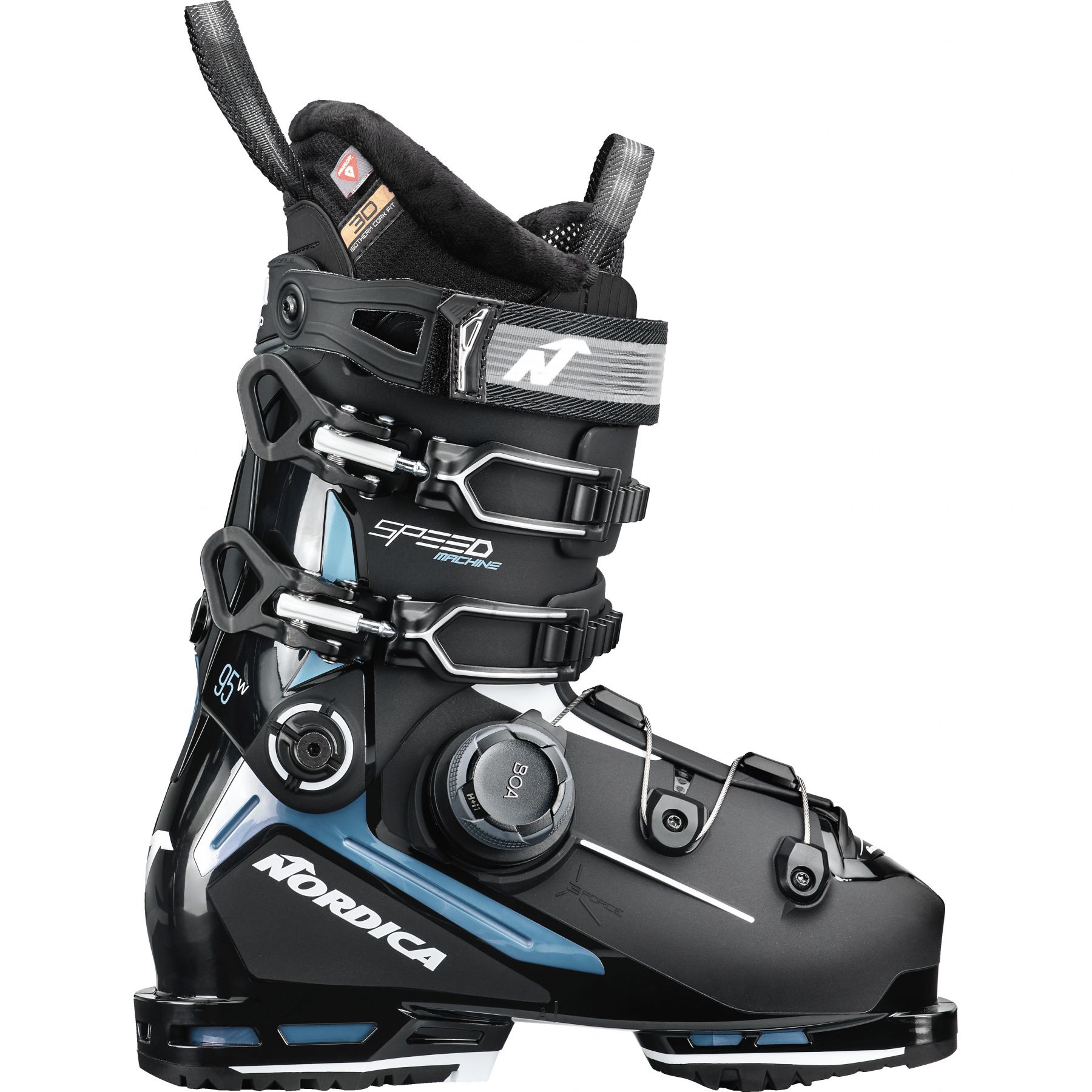 Nordica Speedmachine 3 BOA 95 W GW, Skischuhe, Damen, schwarz