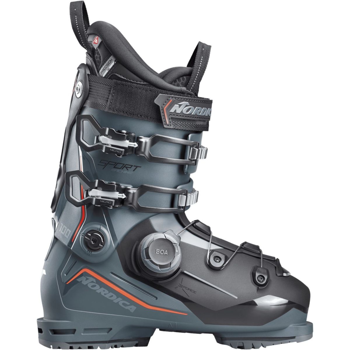 Nordica Sportmachine 3 100 BOA, Skischuhe, Herren, grün/schwarz — 2