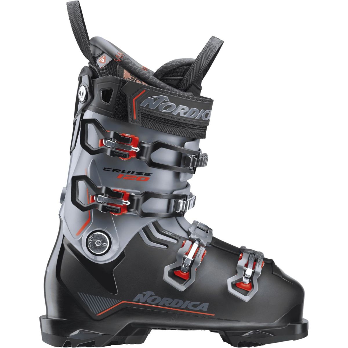 Nordica The Cruise 120, Skischuhe, Herren, schwarz/grau — 2