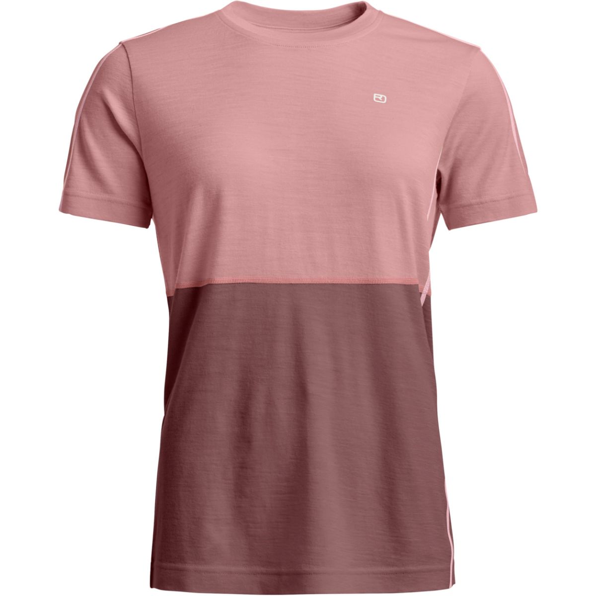 Ortovox 185 Rock'n'Wool Short Sleeve, Damen, rosa — 2