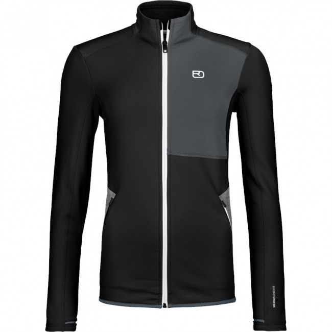 Ortovox Fleece Jacket, Damen, schwarz