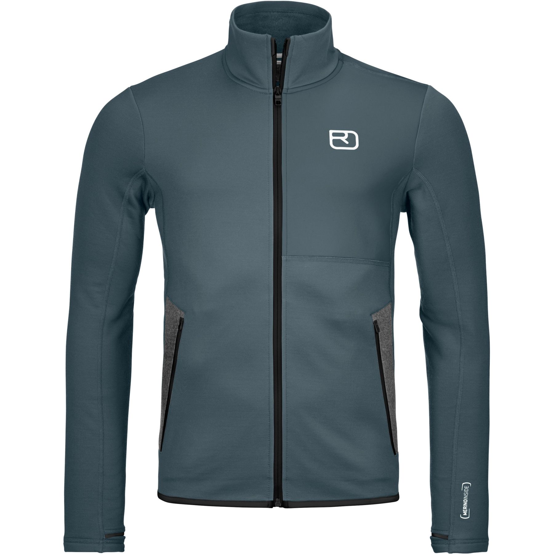 Ortovox Fleece Jacket, Herren, grau