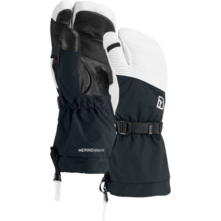 Ortovox Freeride 3 Finger Pro, Skihandschuhe, schwarz