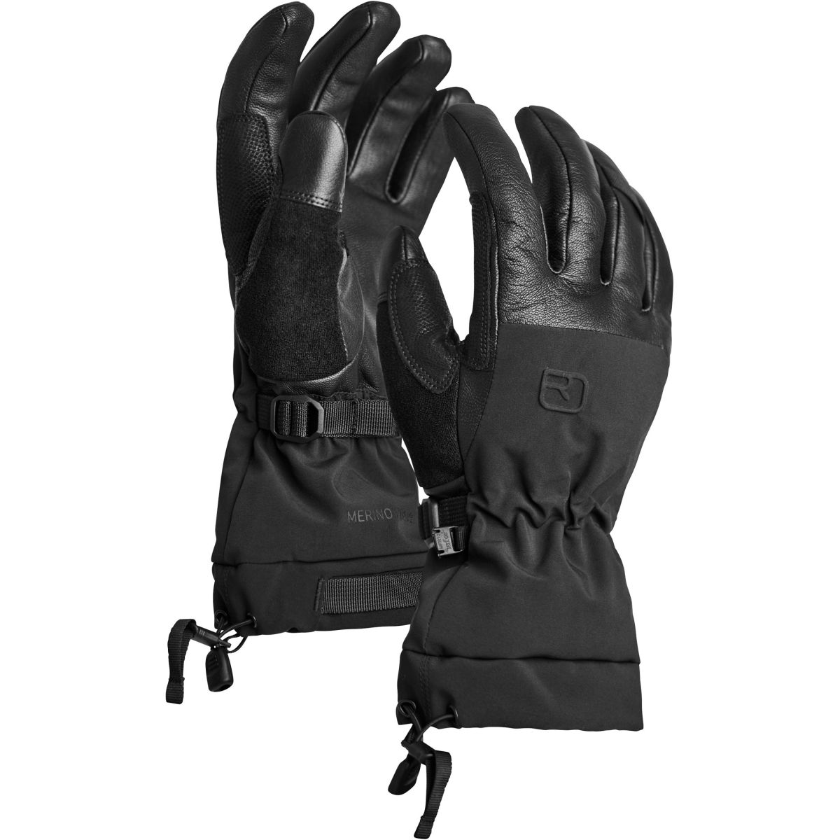Ortovox Merino Freeride, Skihandschuhe, Herren, schwarz — 2