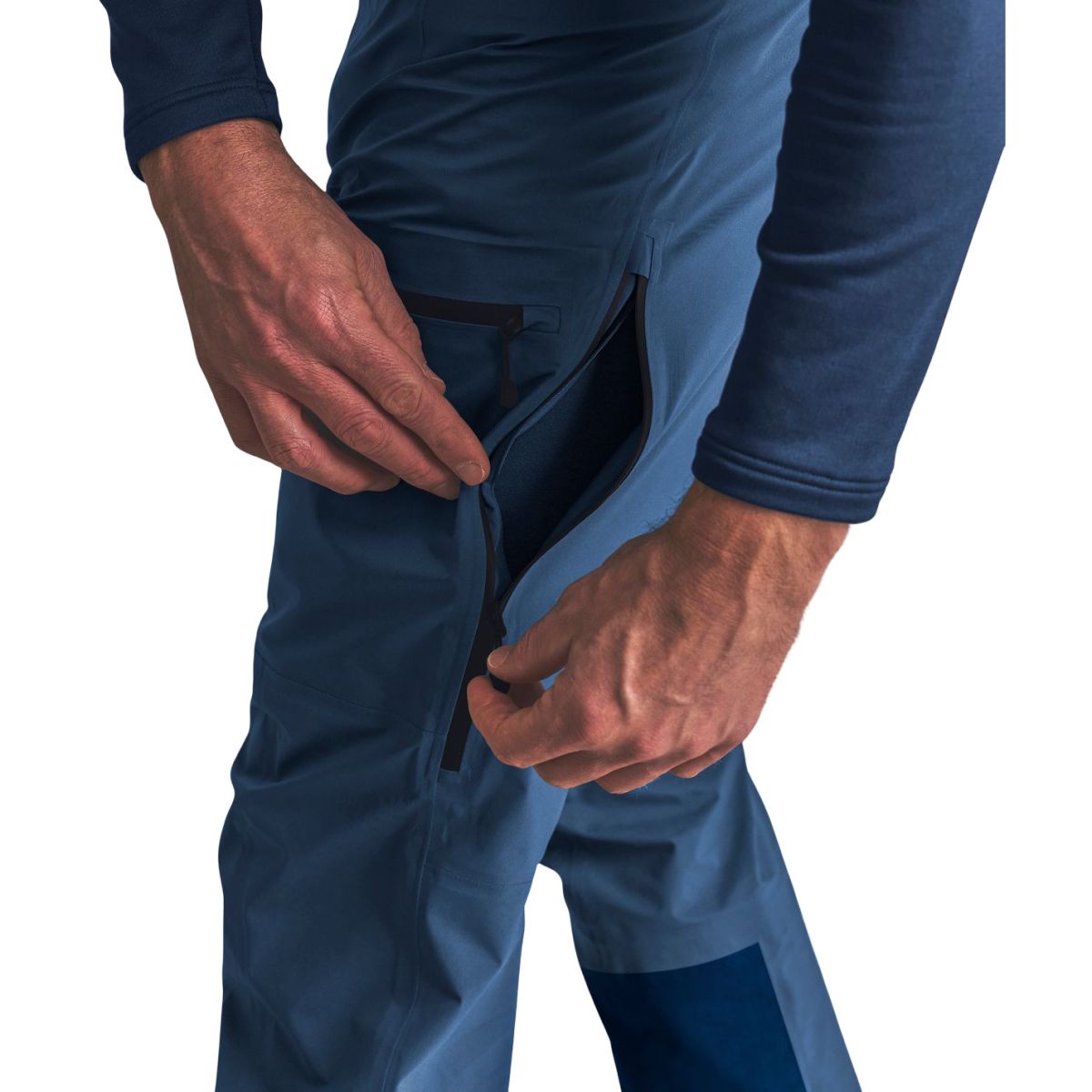 Ortovox Ortler Gore-Tex, Skihose, Herren, Blau — 2