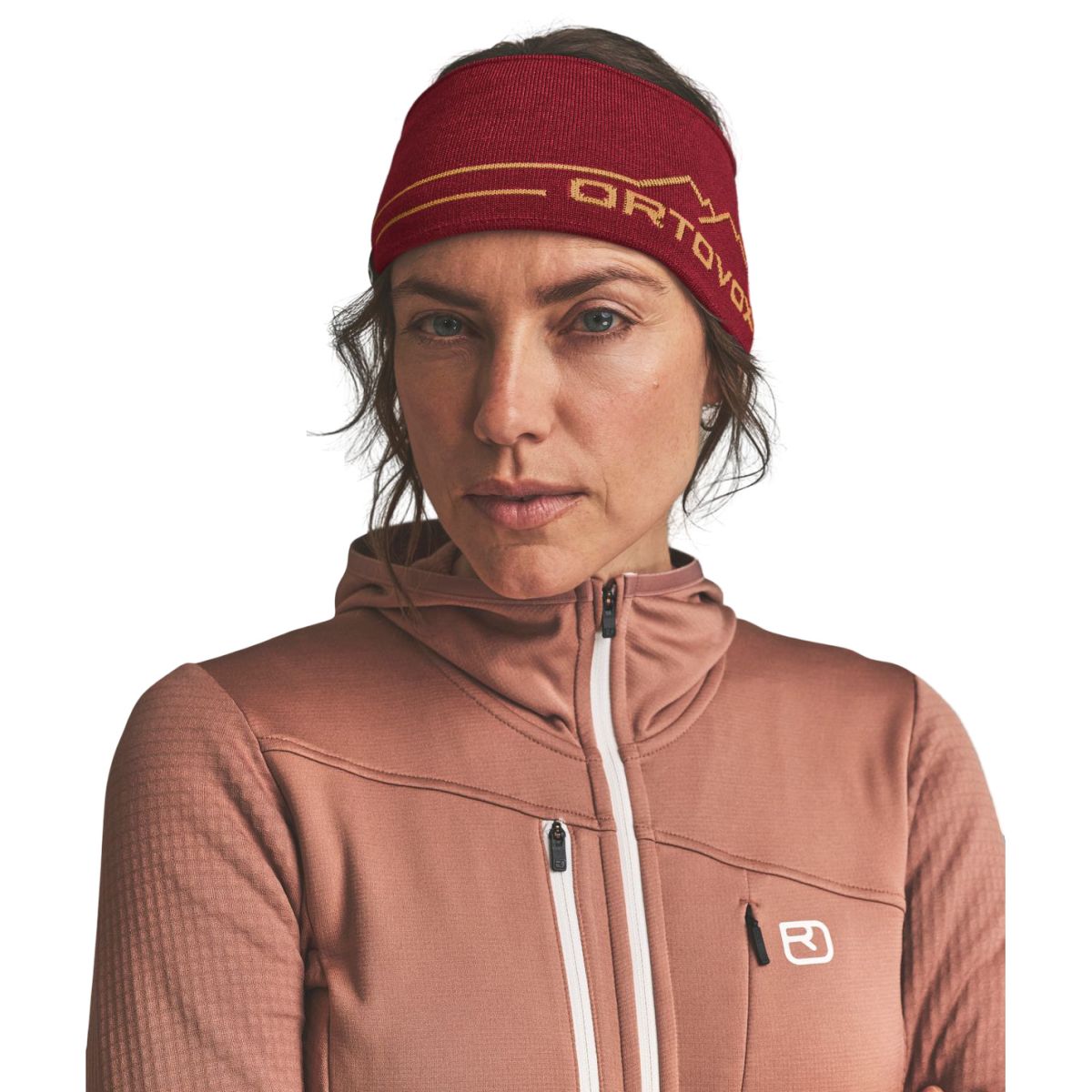 Ortovox Peak, Stirnband, rot — 2