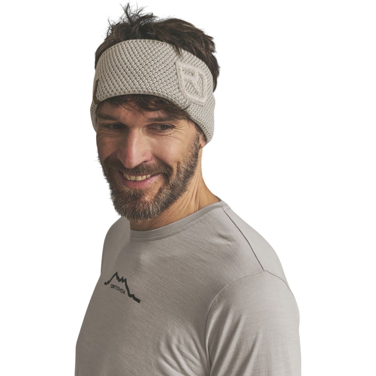 Ortovox Rock'n'Wool, Stirnband, braun — 2