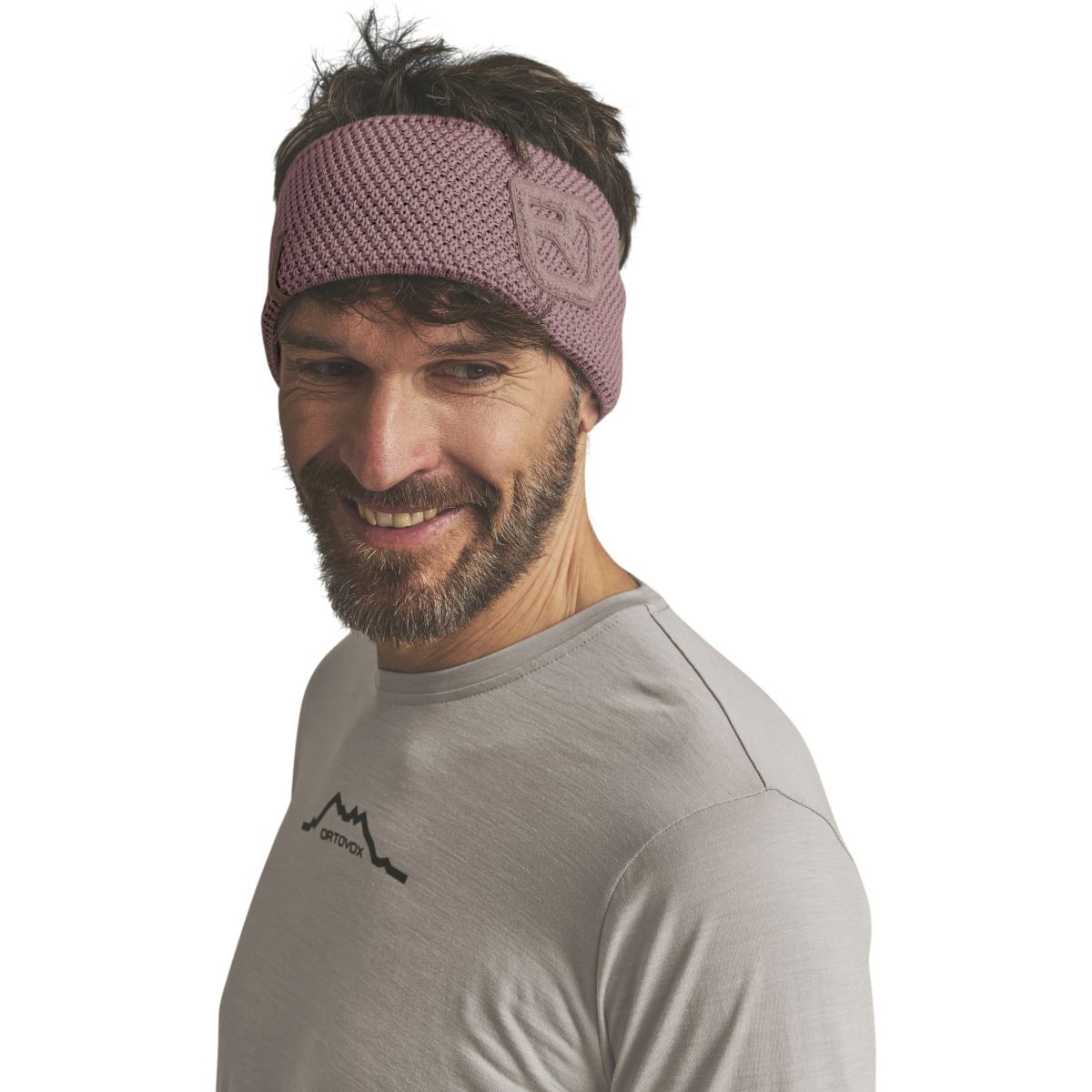 Ortovox Rock'n'Wool, Stirnband, braun — 2